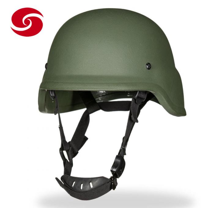 아라미드 PE 군 피아그스트 녹색 방탄 헬멧
