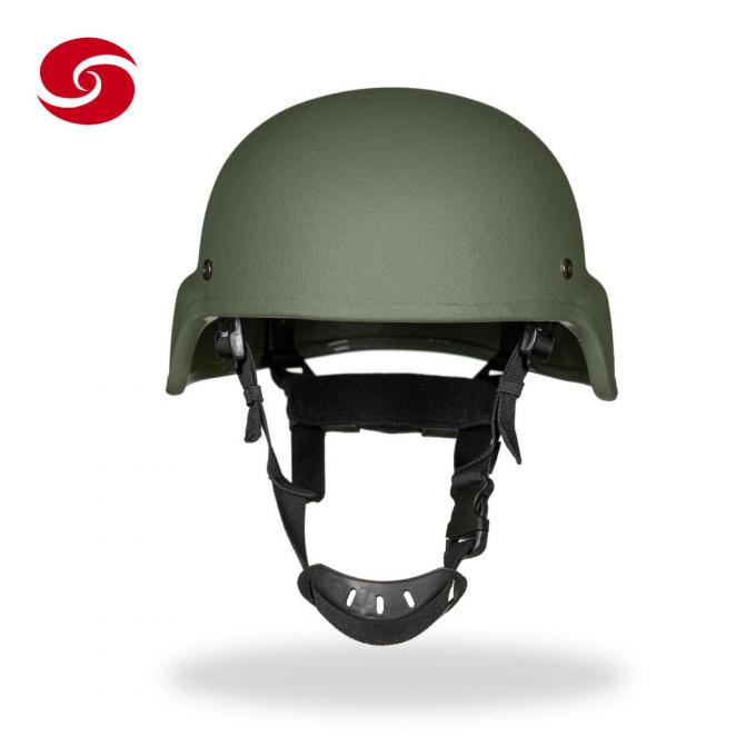 아라미드 PE 군 피아그스트 녹색 방탄 헬멧