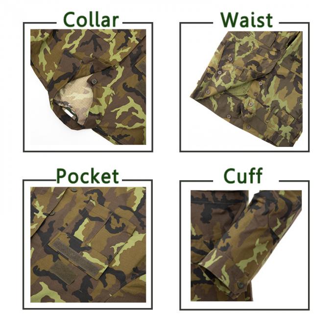 Outdoor Camping Paintball CS Military Czech Camouflage Combat Uniform